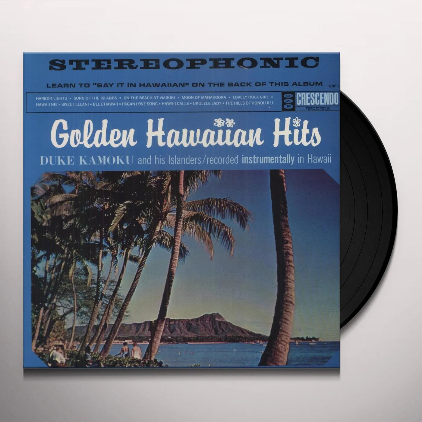 Duke Kamoku GOLDEN HAWAIIAN HITS Vinyl Record