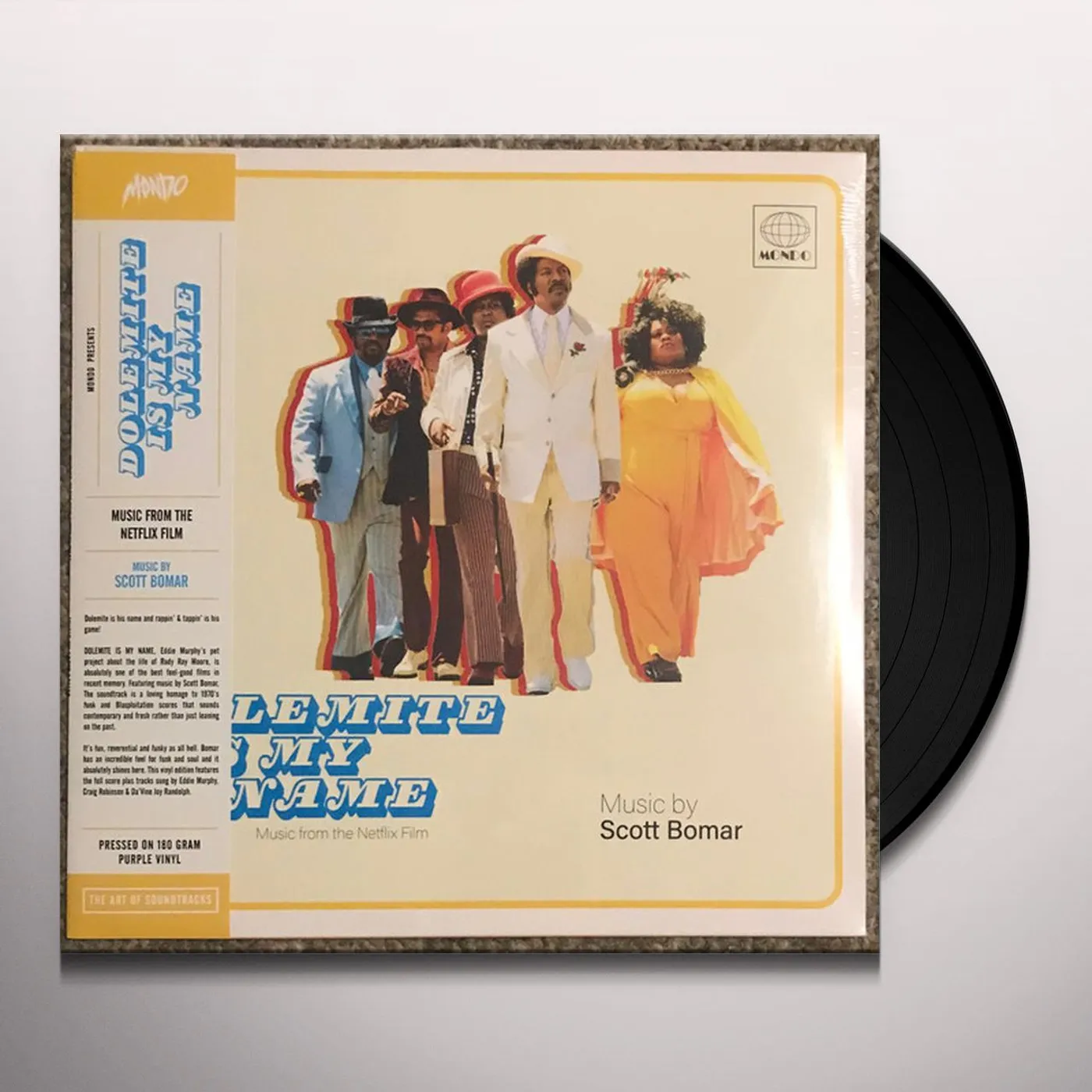 Scott Bomar DOLEMITE IS MY NAME / Original Soundtrack Vinyl Record