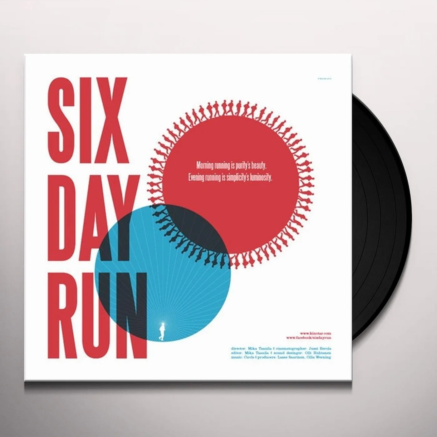 Circle SIX DAY RUN Vinyl Record