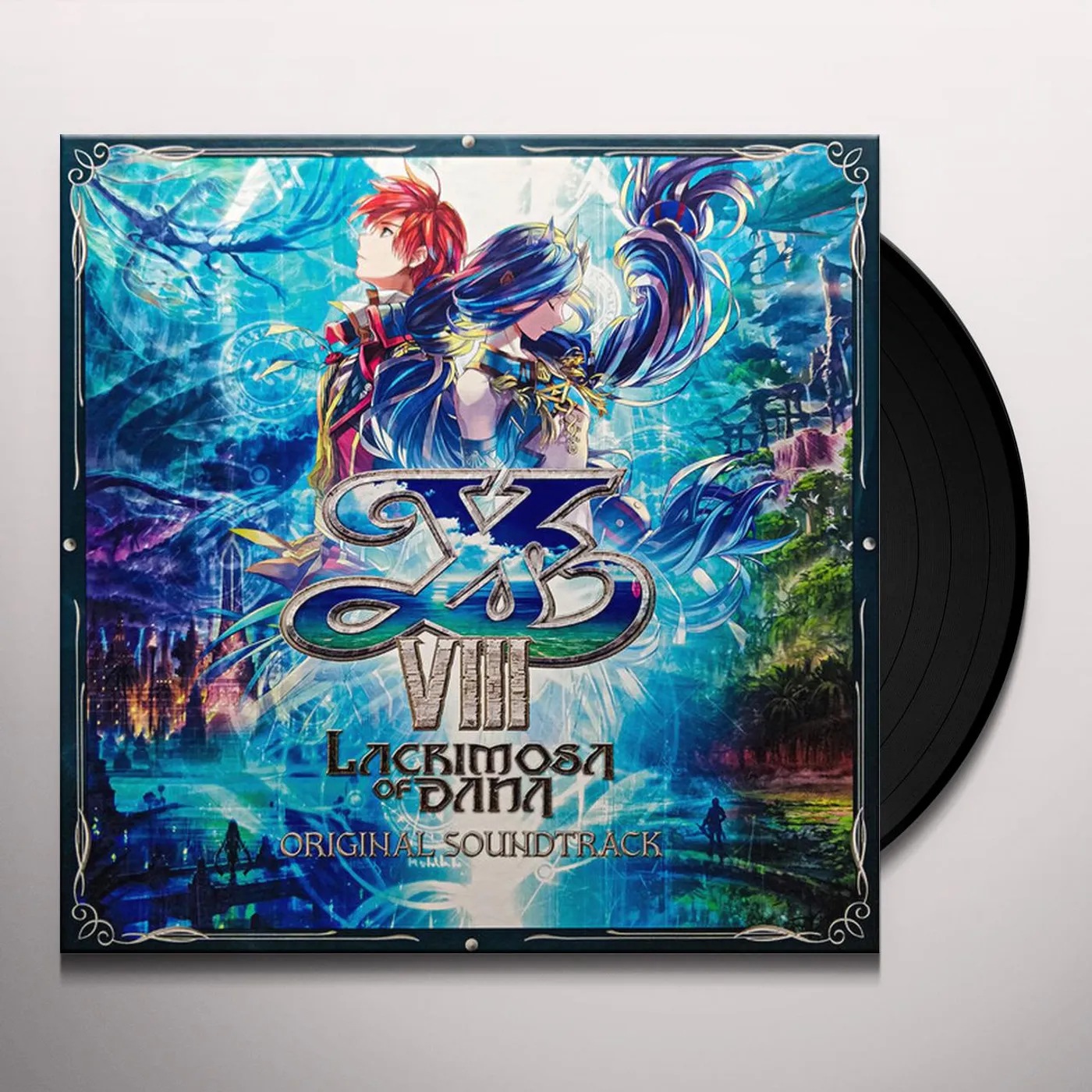 Falcom Sound Team jdk YS VIII: LACRIMOSA OF DANA Original Soundtrack (3LP/BLUE VINYL) Vinyl Record