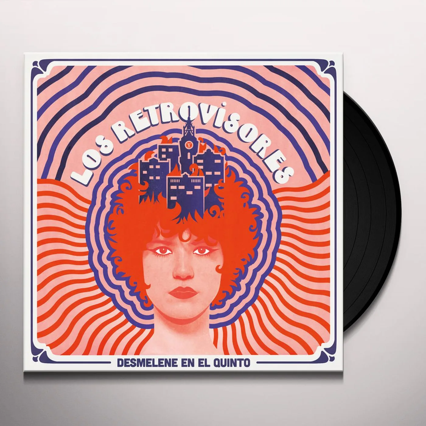 Los Retrovisores Desmelene en el Quinto Vinyl Record