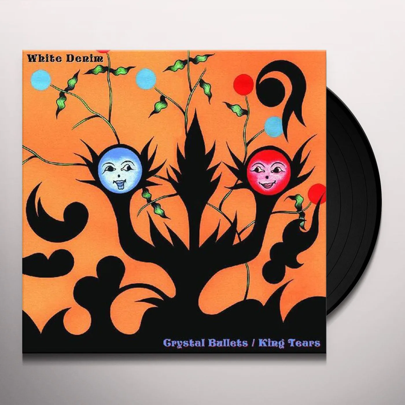 White Denim CRYSTAL BULLETS / KING TEARS Vinyl Record