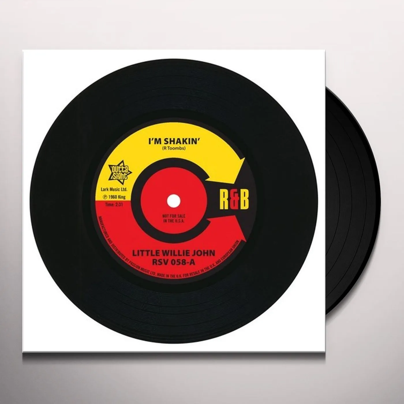 Little Willie John I'M SHAKIN' / MY NERVES Vinyl Record