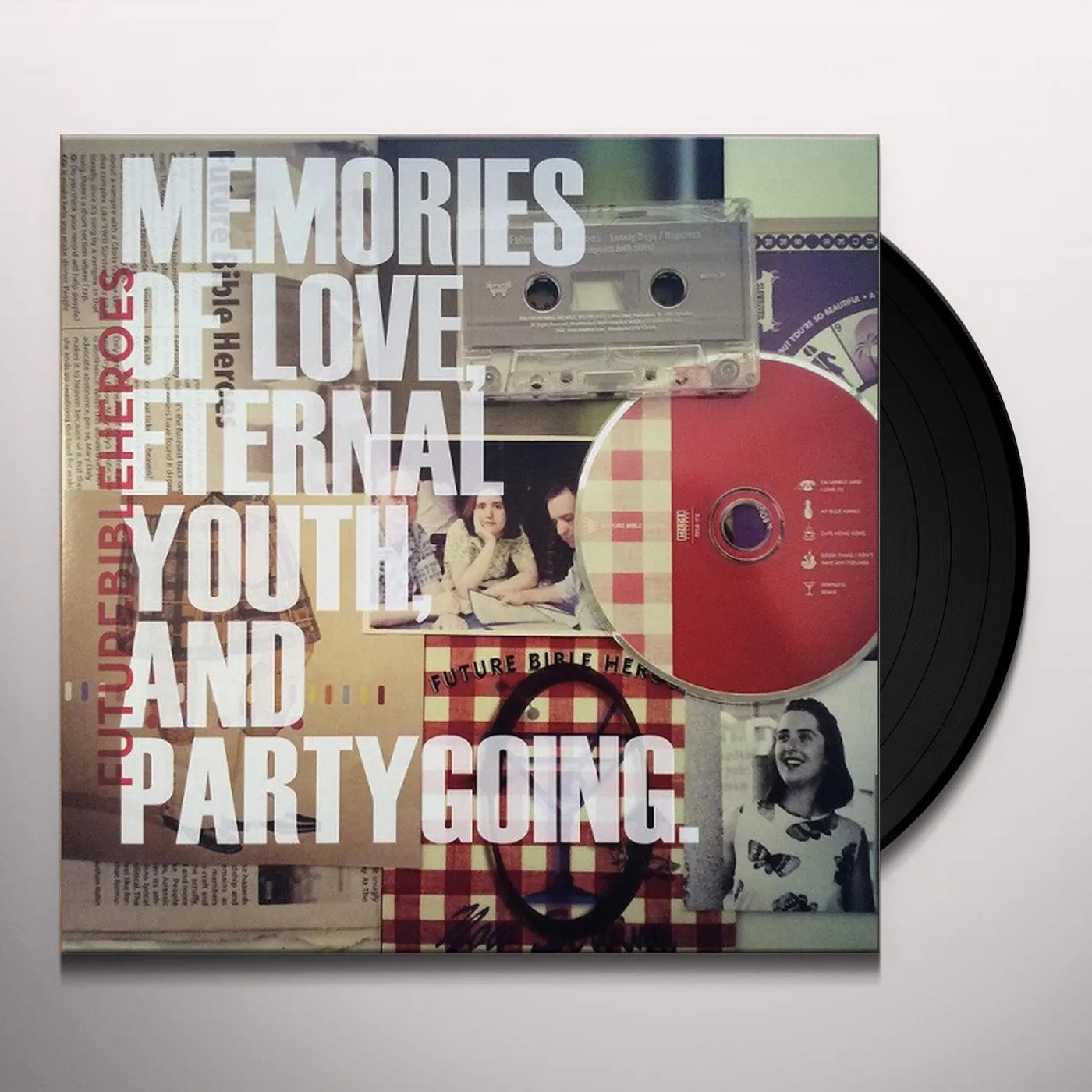 Future Bible Heroes MEMORIES OF LOVE ETERNAL YOUTH & PARTYGOING Vinyl Record