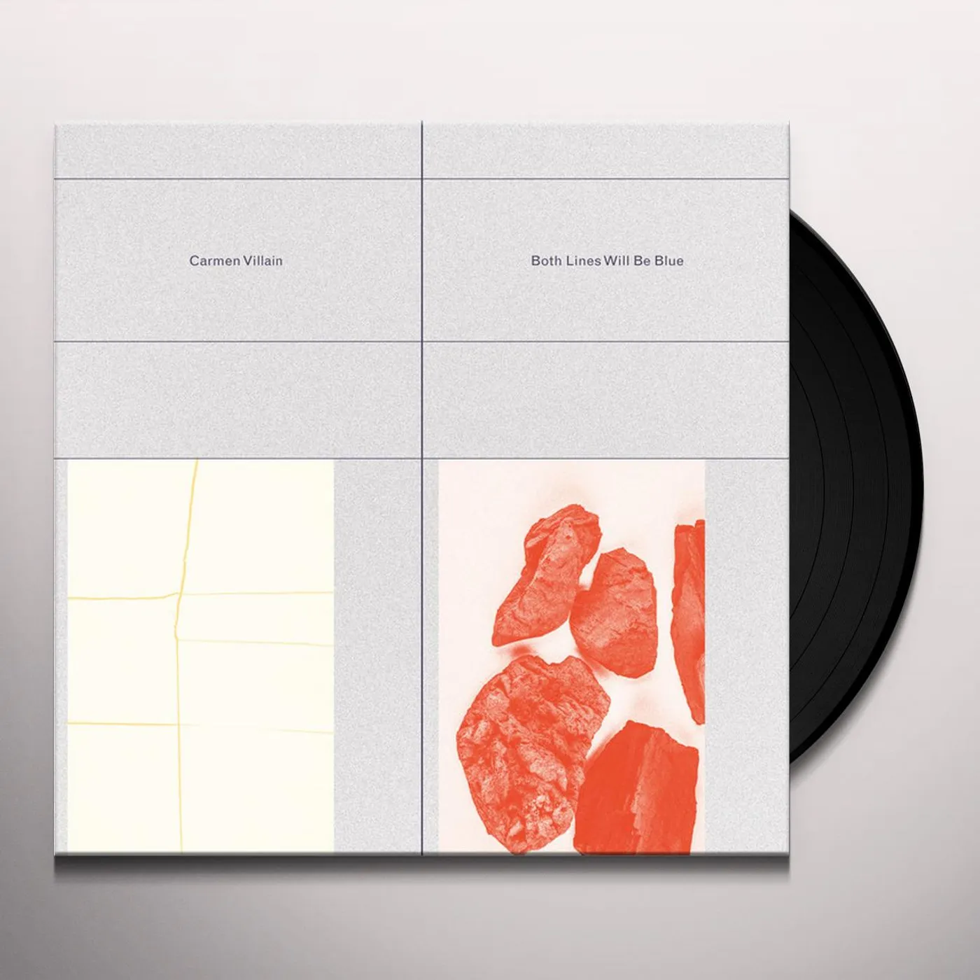 Carmen Villain BOTH LINES WILL BE BLUE REMIXED Vinyl Record