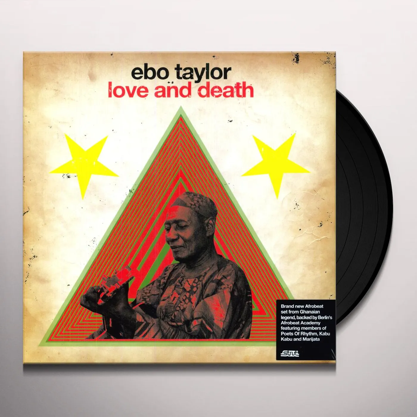 Ebo Taylor Love & Death Vinyl Record