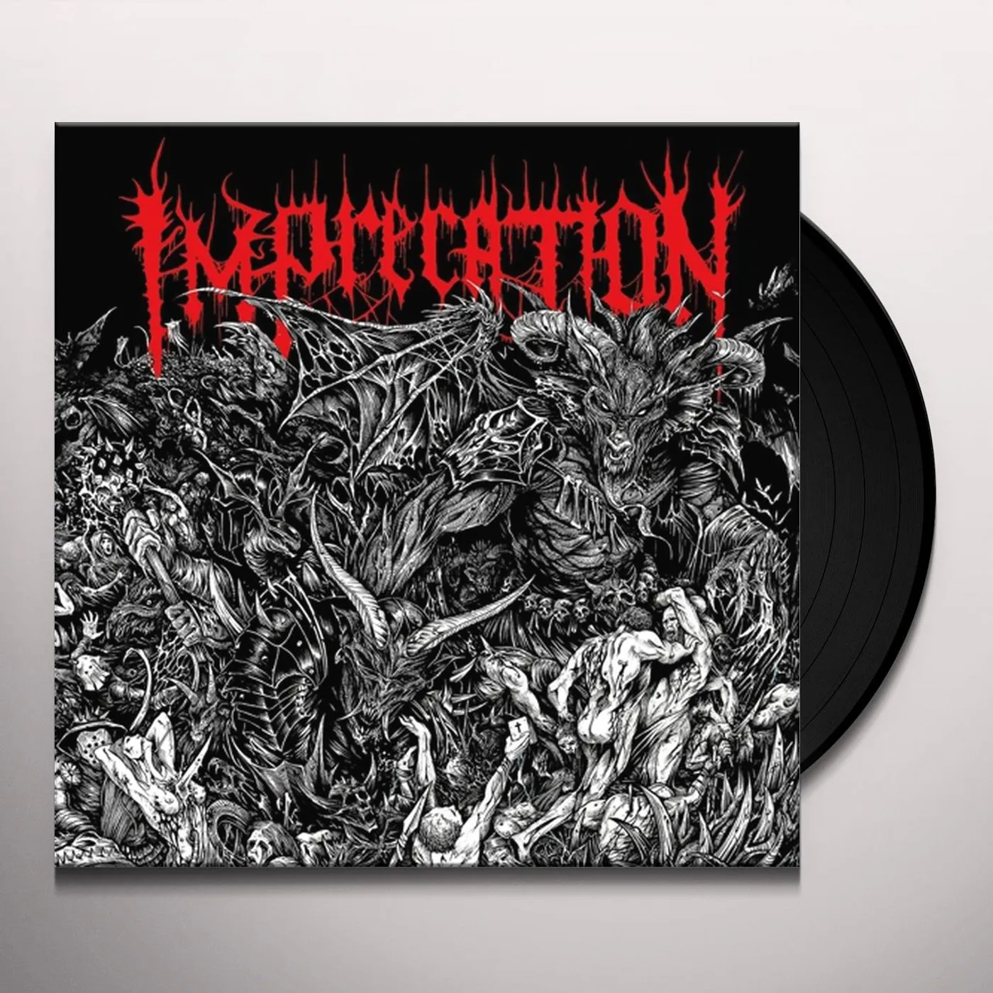 Imprecation Damnatio Ad Bestias Vinyl Record