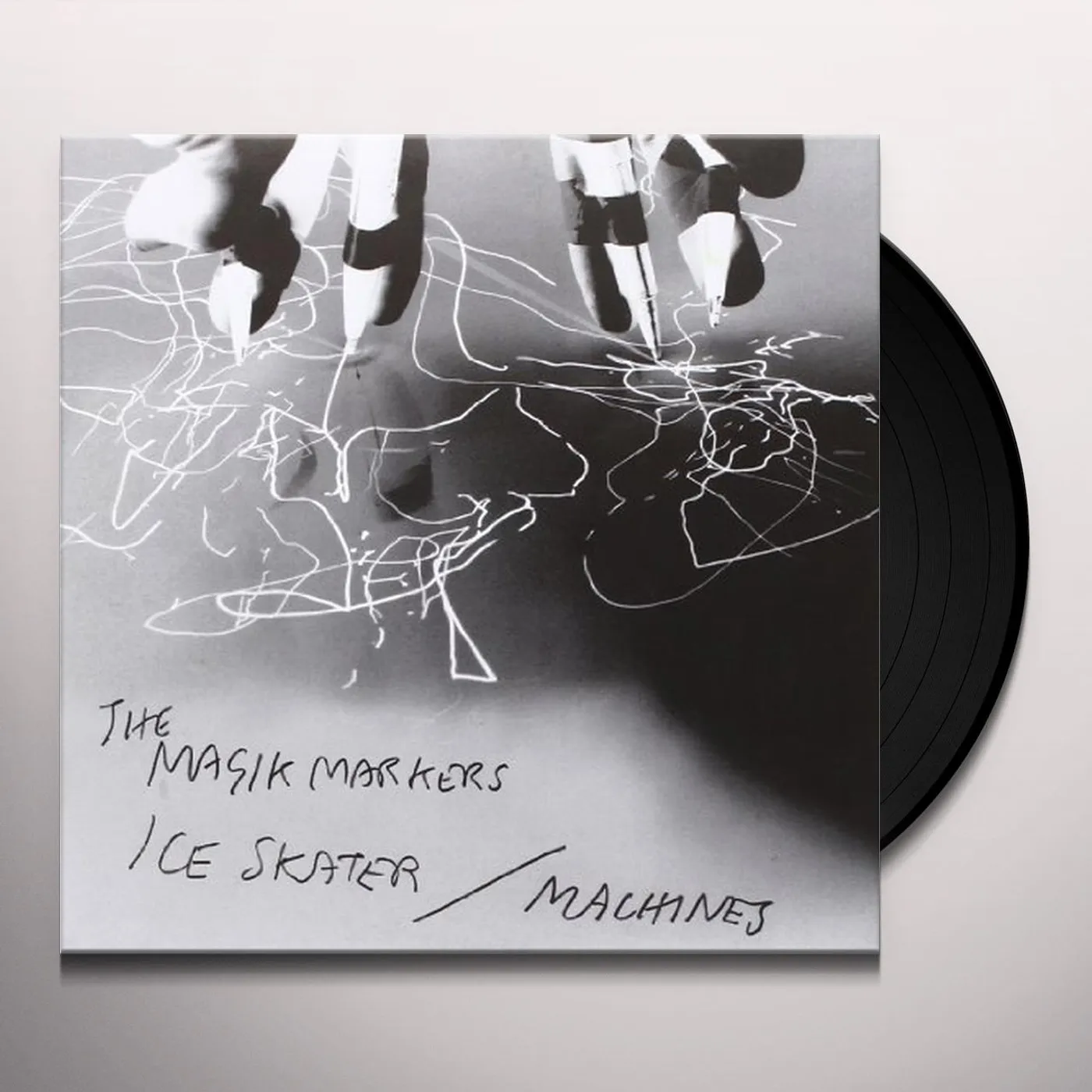 Magik Markers ICE SKATER B/W MACHINES Vinyl Record