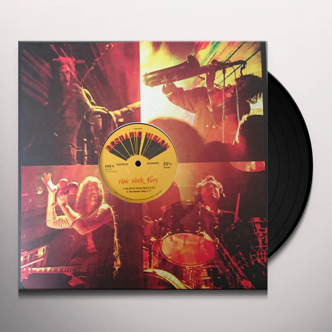 Ecstatic Vision Raw Rock Fury Vinyl Record