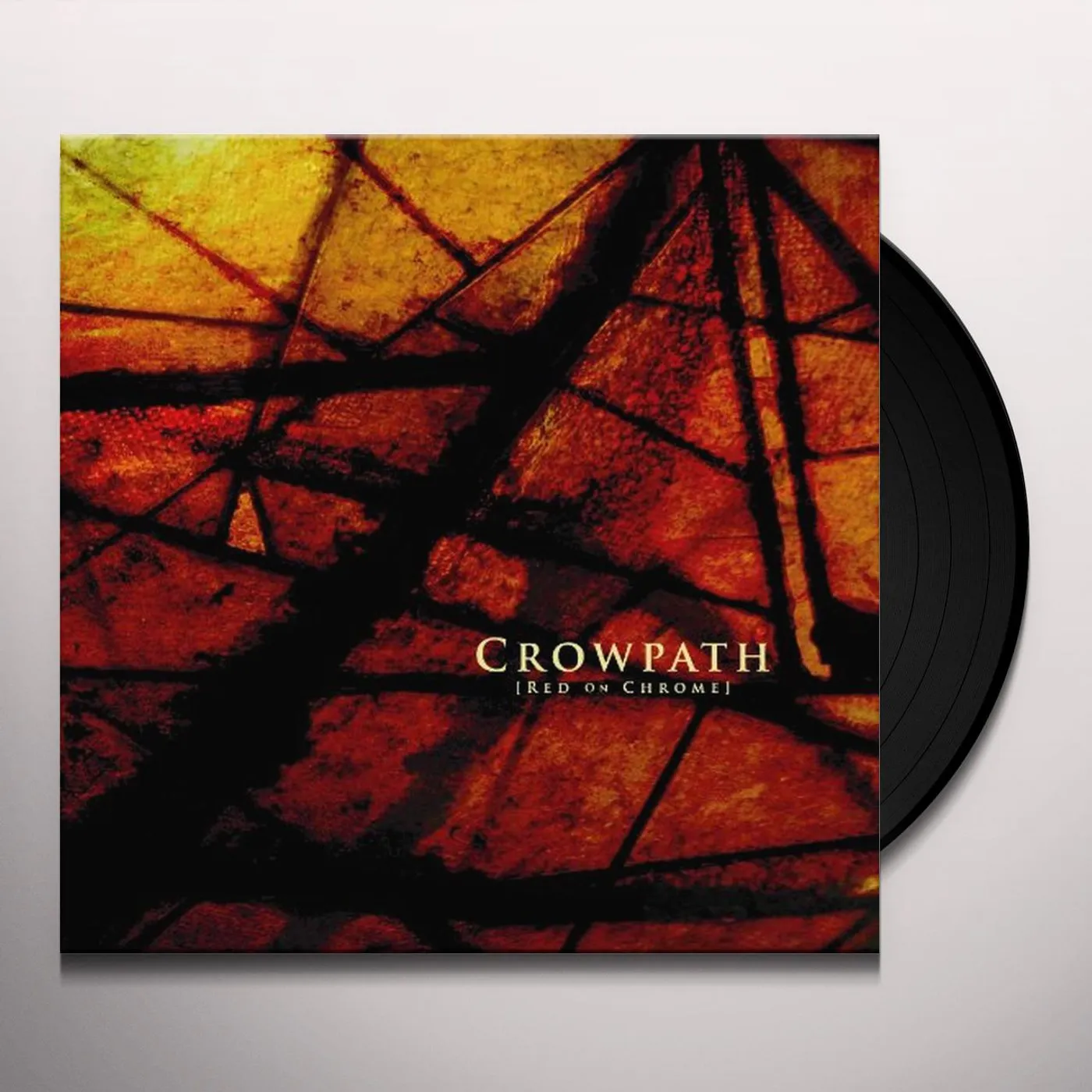 Crowpath Red On Chrome Vinyl Record