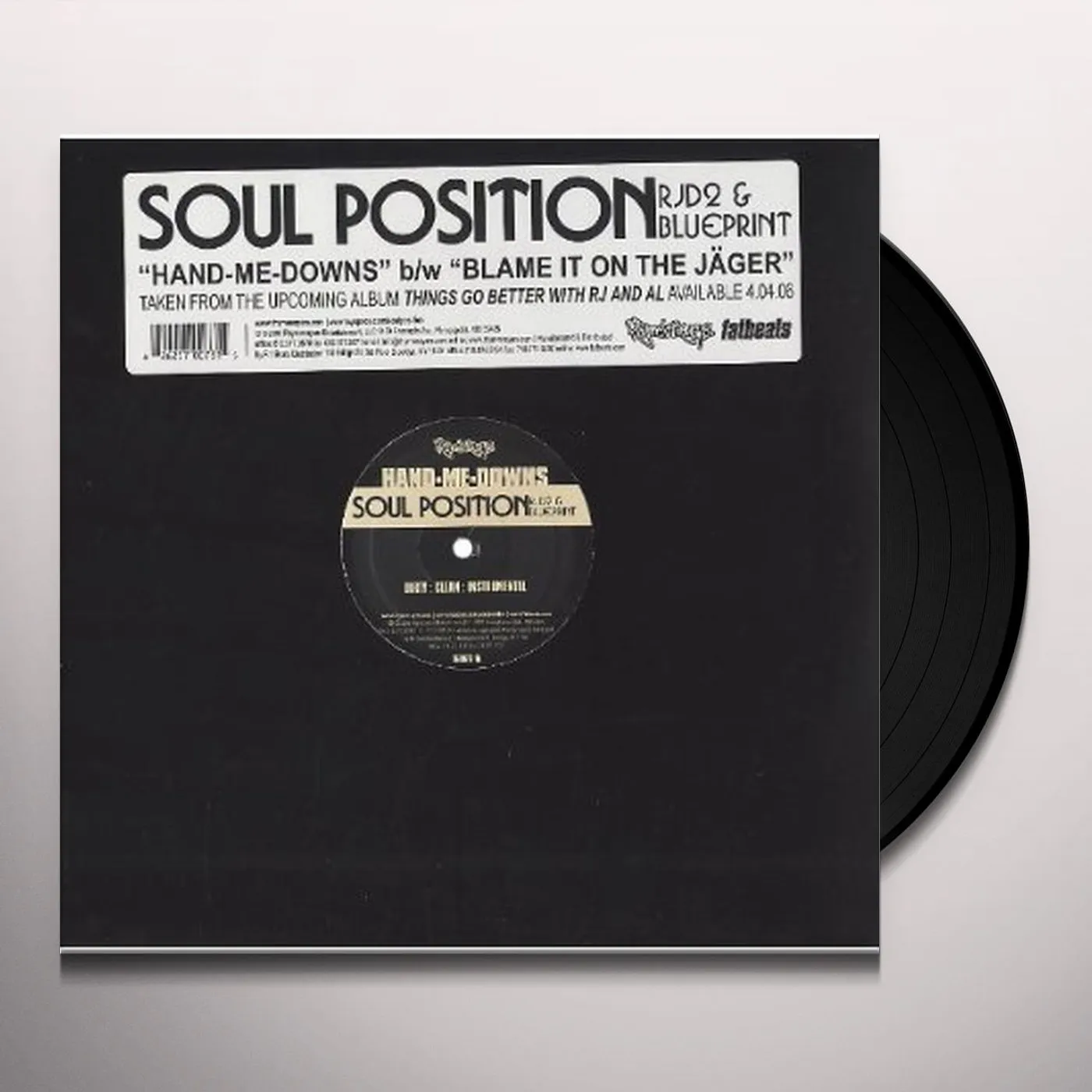 Soul Position HAND ME DOWNS Vinyl Record