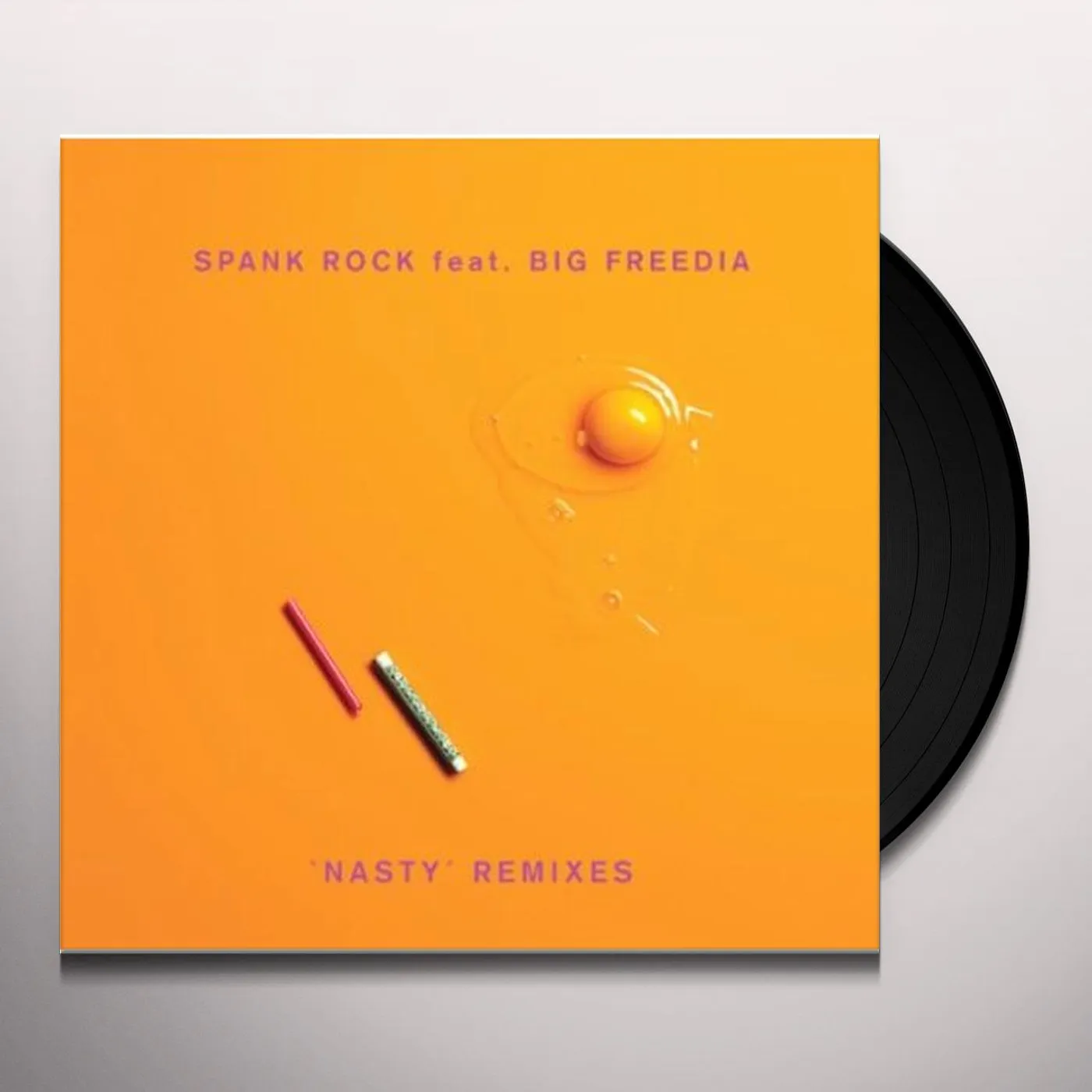 Spank Rock Nasty Remixes Vinyl Record