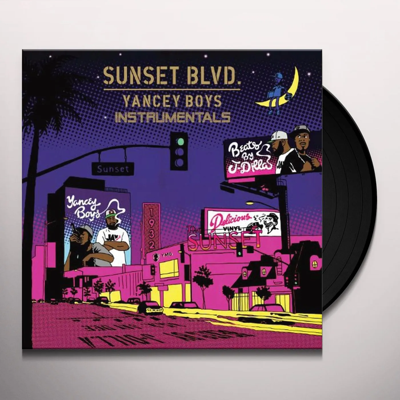 Yancey Boys SUNSET BLVD INSTRUMENTALS Vinyl Record
