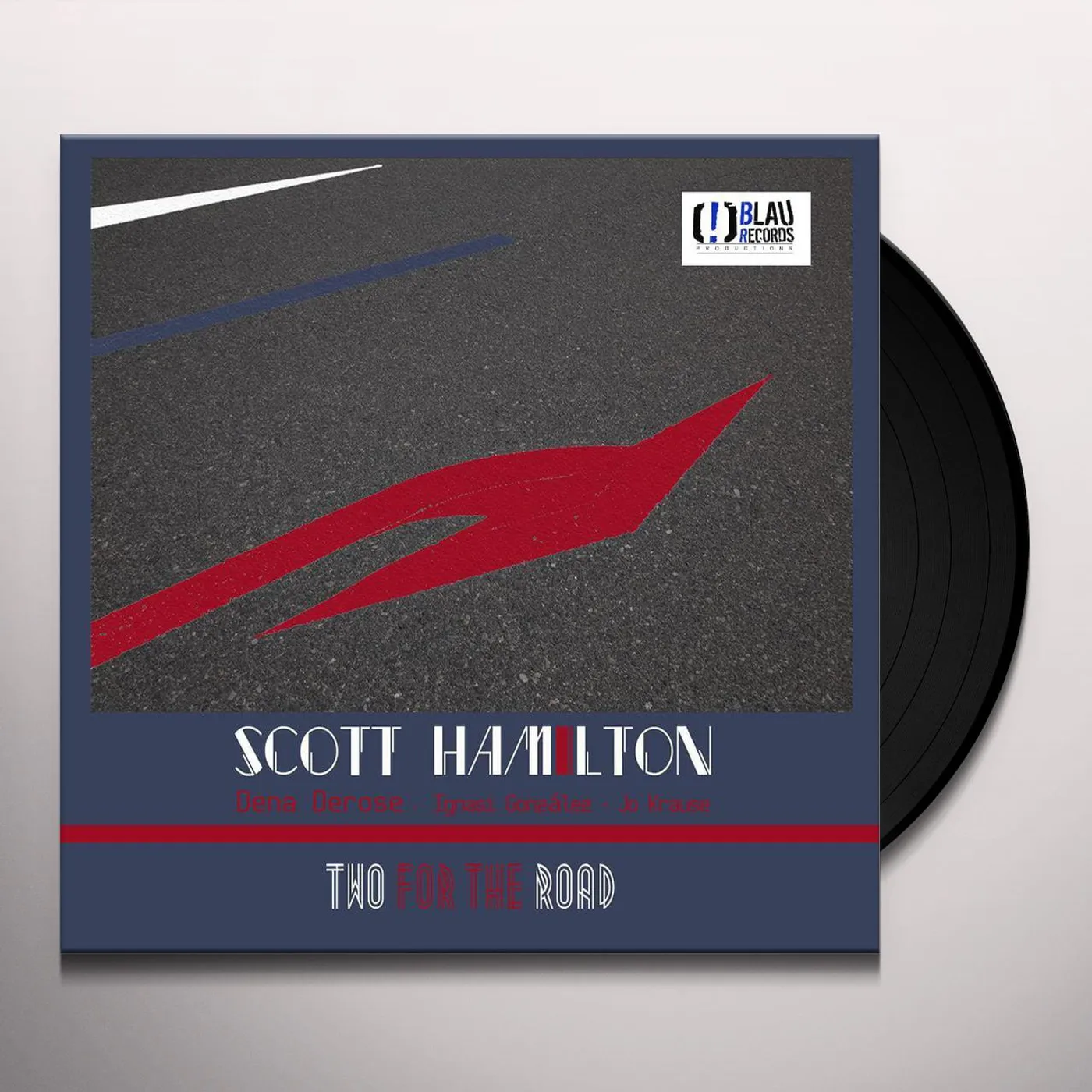 Scott Hamilton TWO FOR THE ROAD Vinyl Record