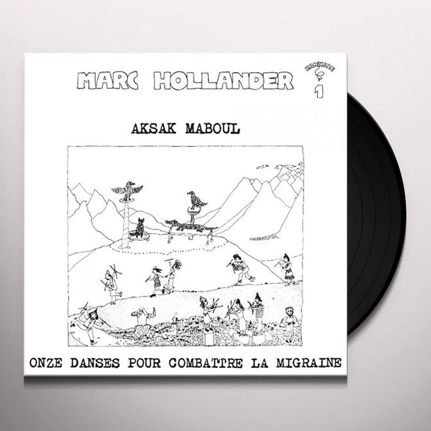 Aksak Maboul ONZE DANCES POUR COMBATTRE LA MIGRAINE Vinyl Record