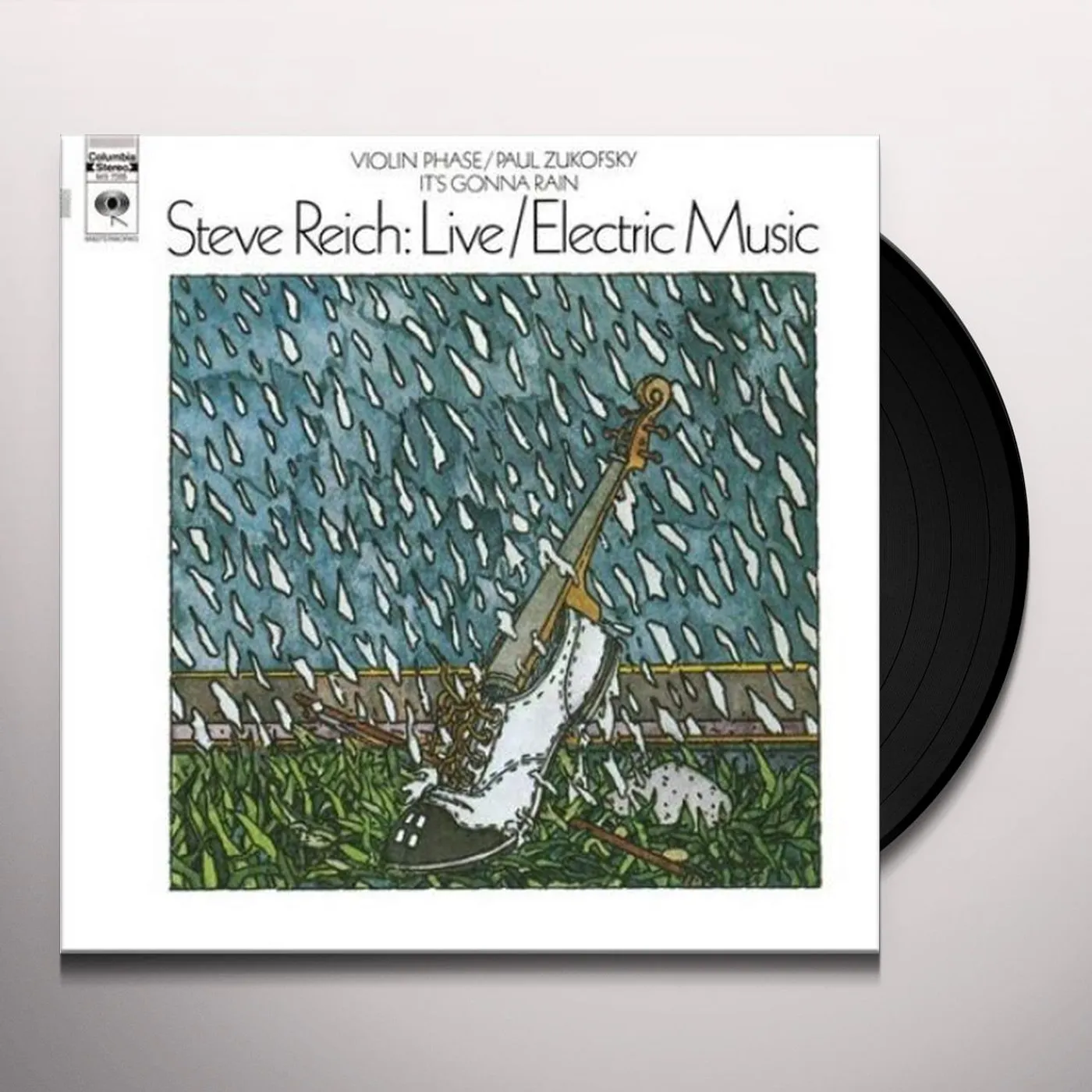 Steve Reich Live / Electric Music Vinyl Record