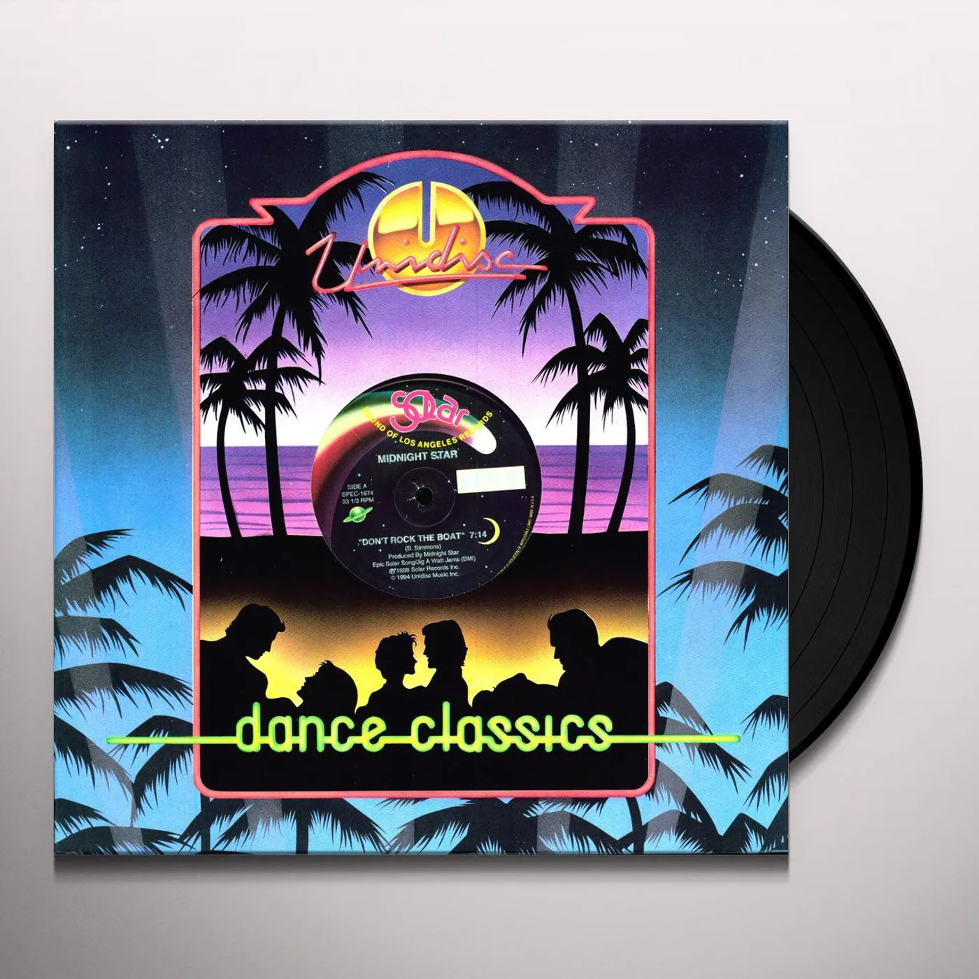 Midnight Star DONT ROCK THE BOAT/SNAKE IN THE GRASS Vinyl Record - Canada Release