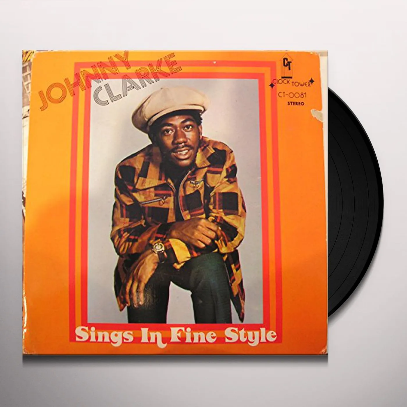 Johnny Clarke SINGS IN FINE STYLE Vinyl Record