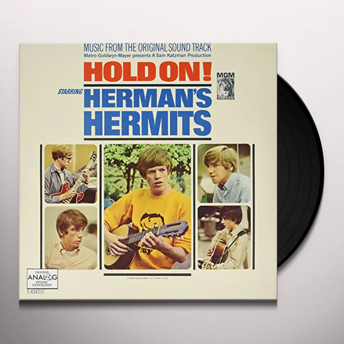 Herman's Hermits Hold On Vinyl Record