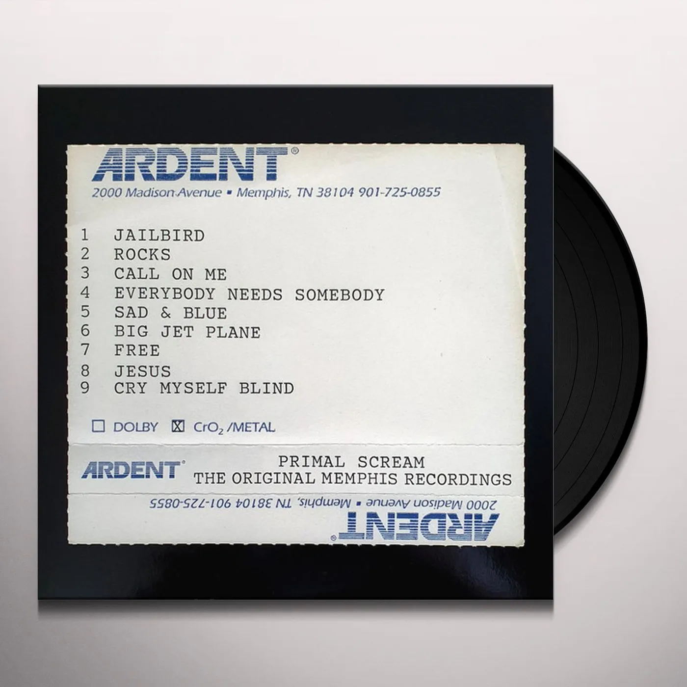 Primal Scream GIVE OUT BUT DON'T GIVE UP: THE ORIGINAL MEMPHIS Vinyl Record