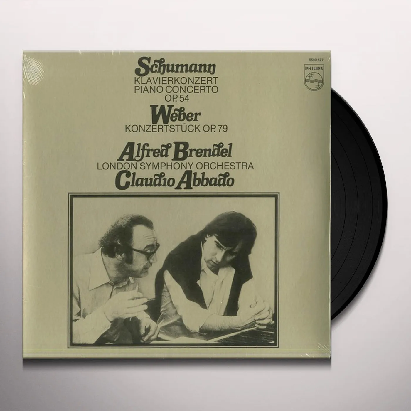 Alfred Brendel SCHUMANN PIANO CONCERTO IN A MINOR; WEBER: KONZERTSTUCK Vinyl Record