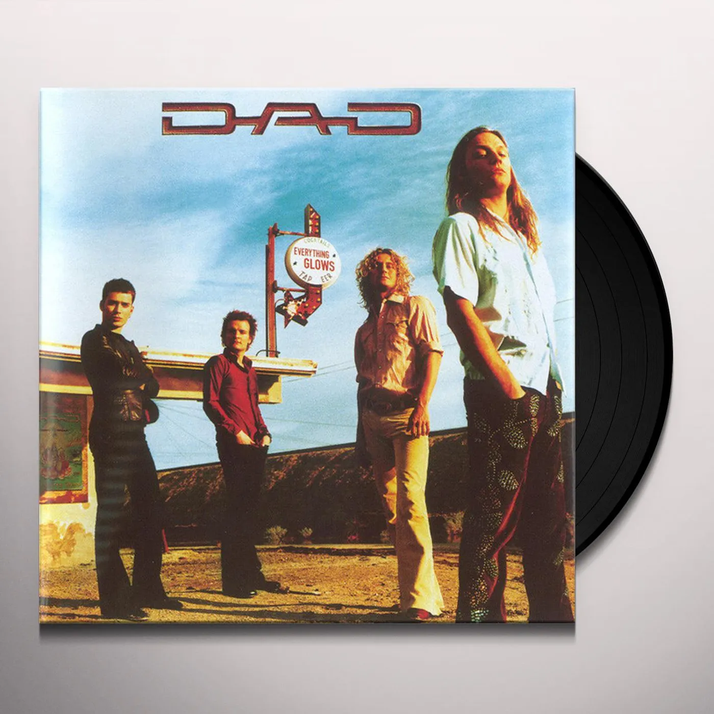 D-A-D EVERYTHING GLOWS Vinyl Record