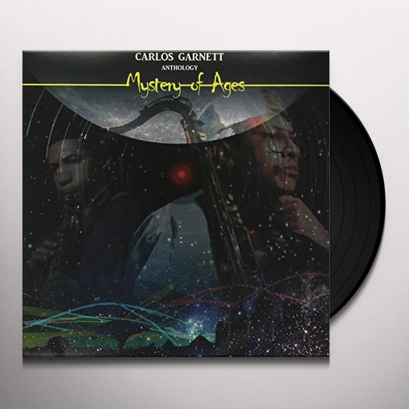 Carlos Garnett MYSTERY OF AGES-ANTHOLOGY Vinyl Record