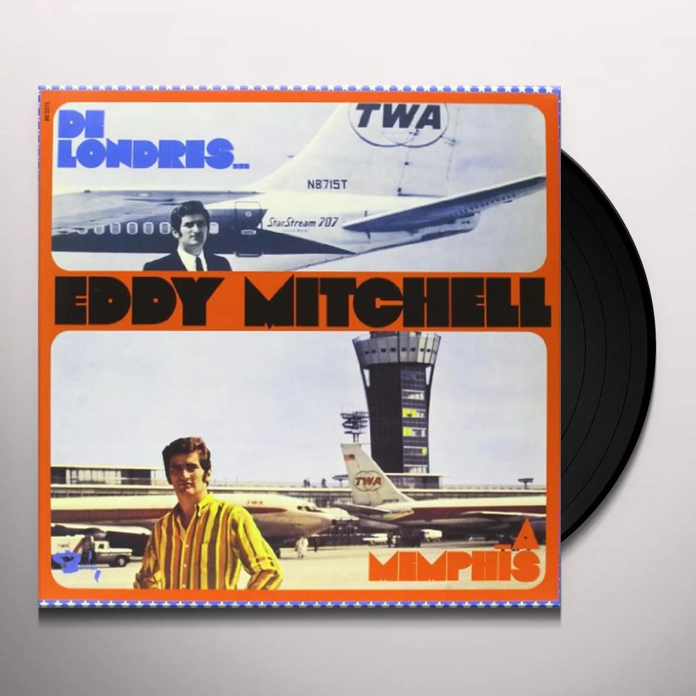 Eddy Mitchell De Londres A Memphis Vinyl Record