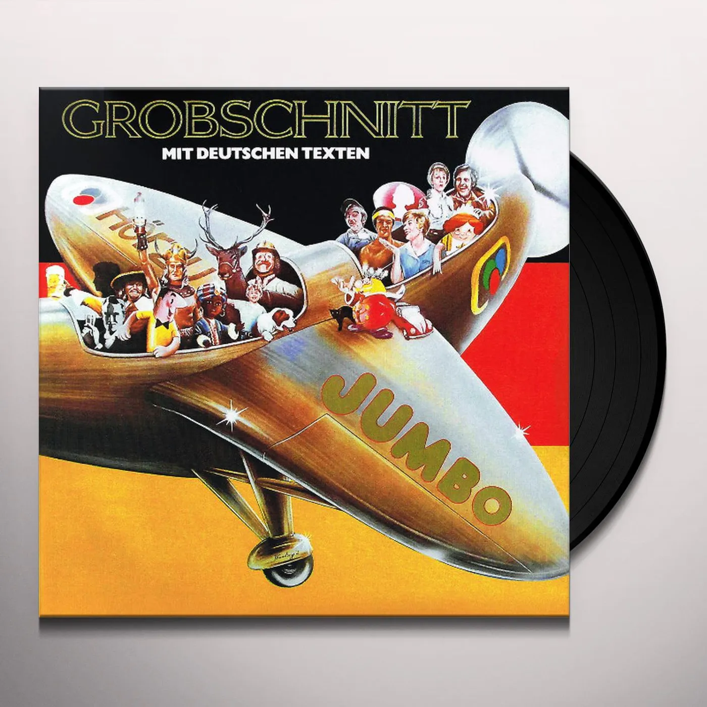 Grobschnitt JUMBO -GERMAN (180G/WHITE & BLACK VINYL/DL CARD) Vinyl Record