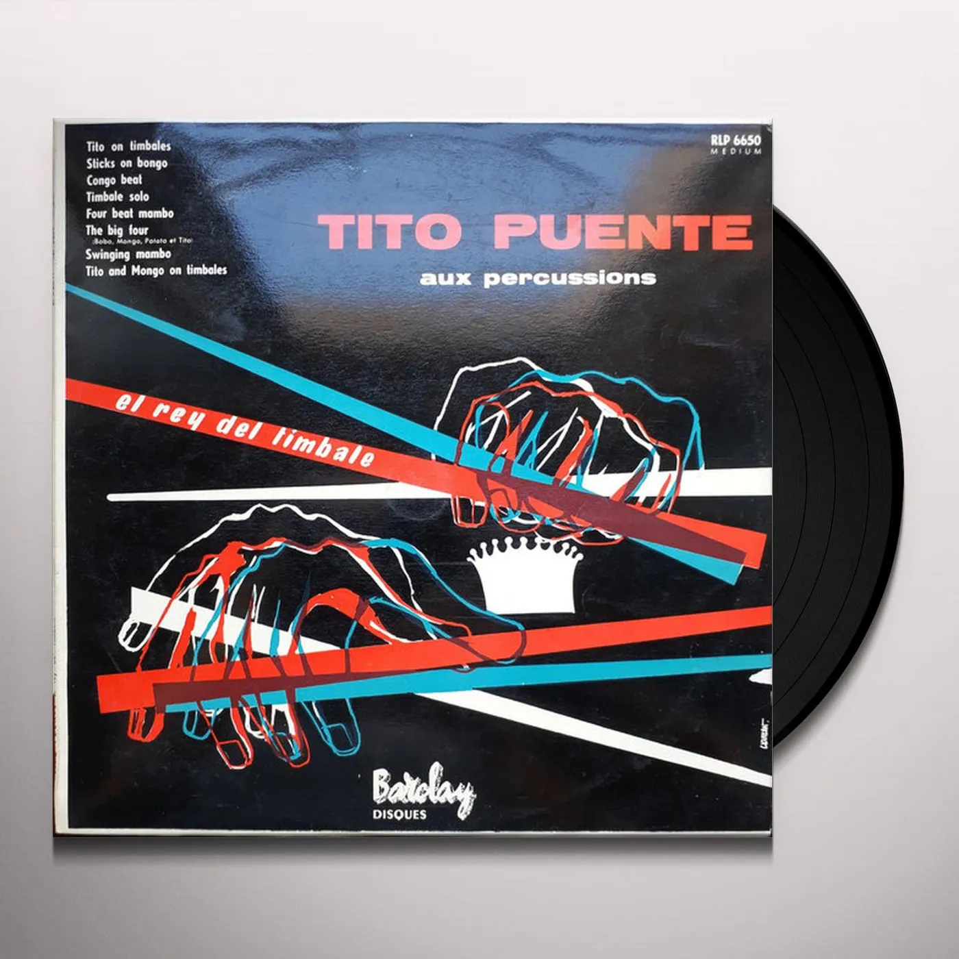 Tito Puente EL REY DEL TIMBALE Vinyl Record
