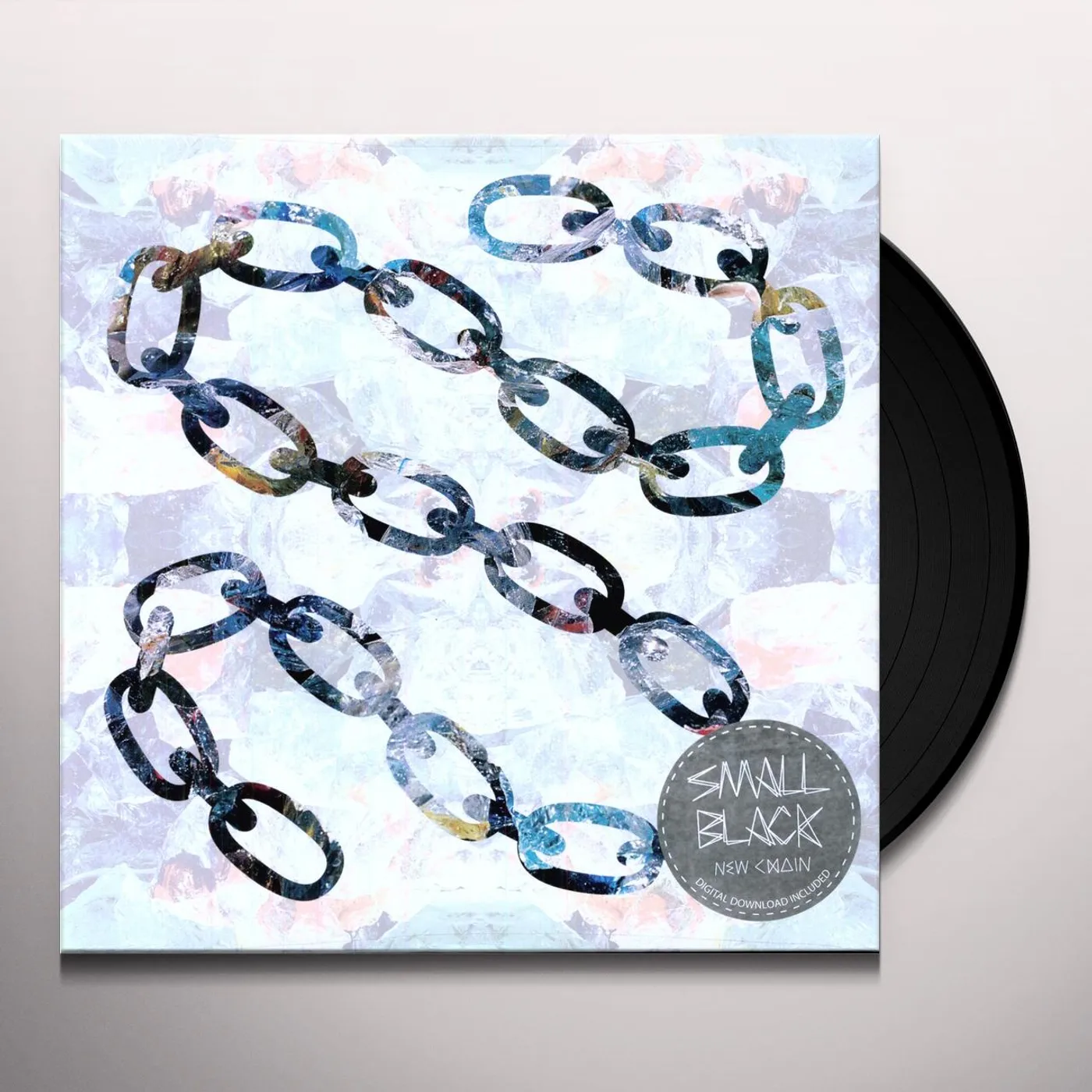 Small Black New Chain Vinyl Record