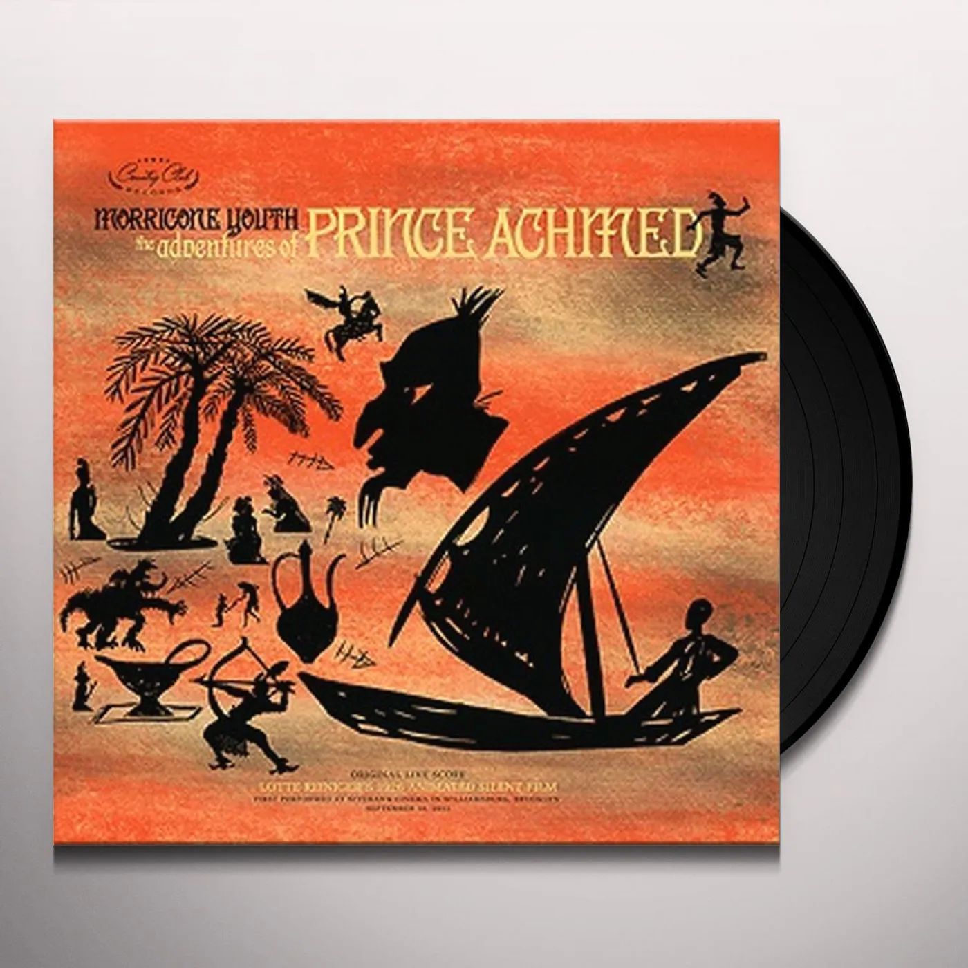 Morricone Youth ADVENTURES OF PRINCE ACHMED / Original Soundtrack Vinyl Record