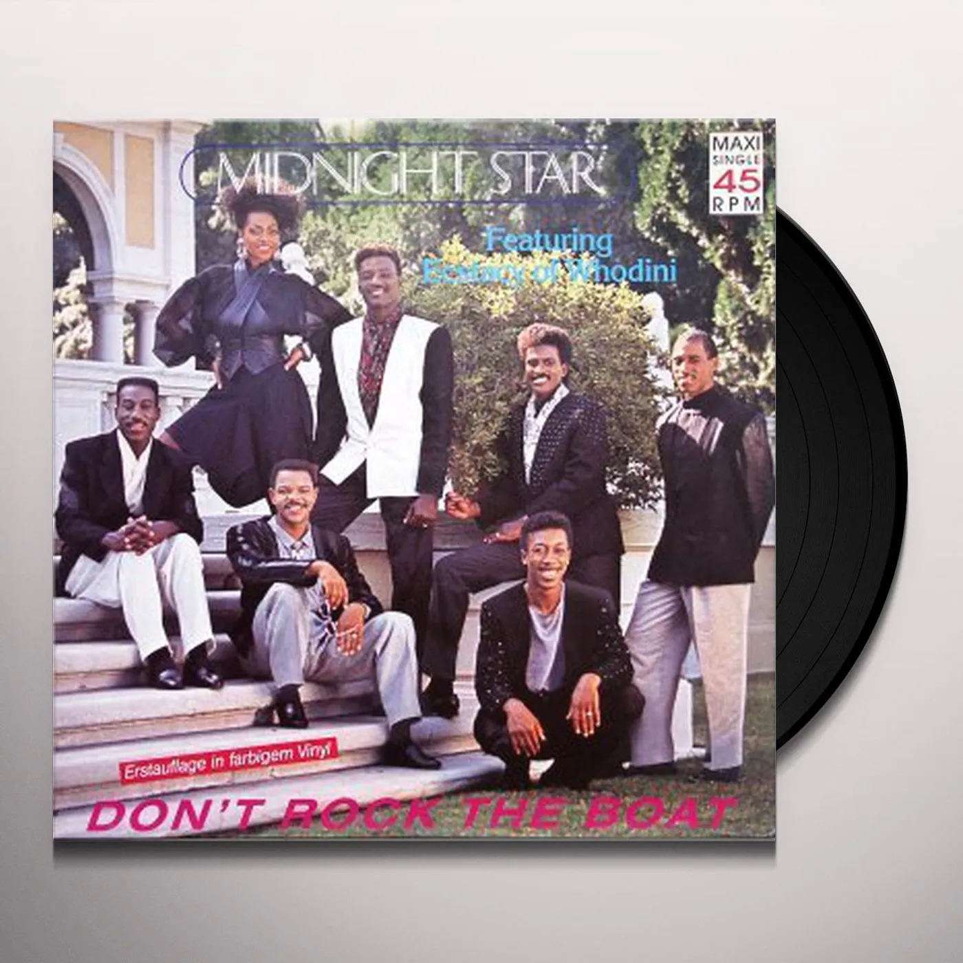 Midnight Star DONT ROCK THE BOAT / SNAKE IN THE GRASS Vinyl Record