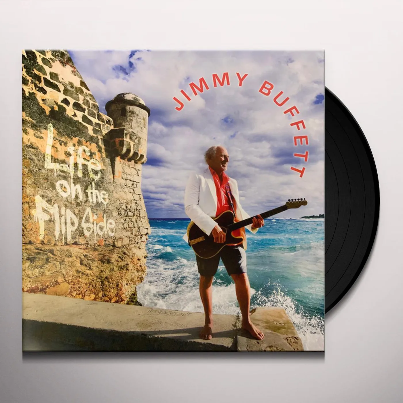 Jimmy Buffett Life On the Flip Side Vinyl Record