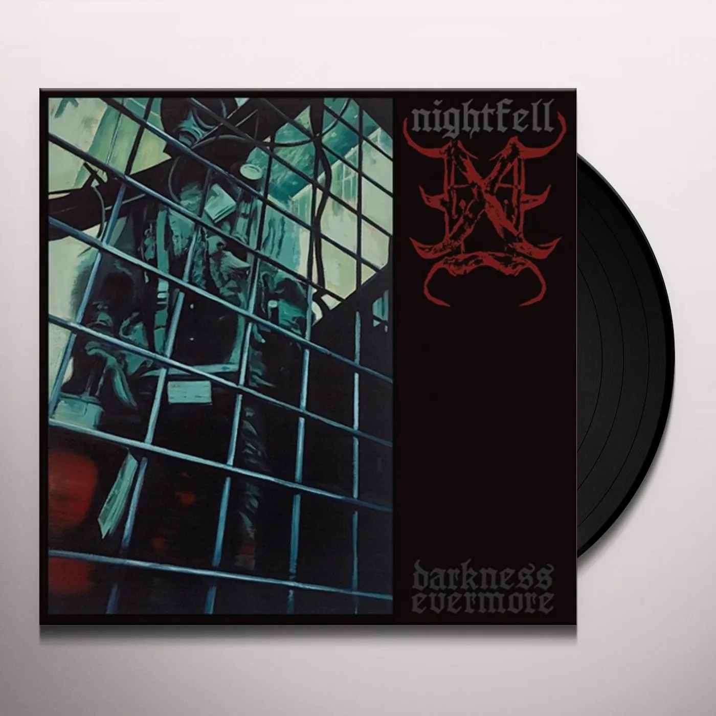 Nightfell Darkness Evermore Vinyl Record