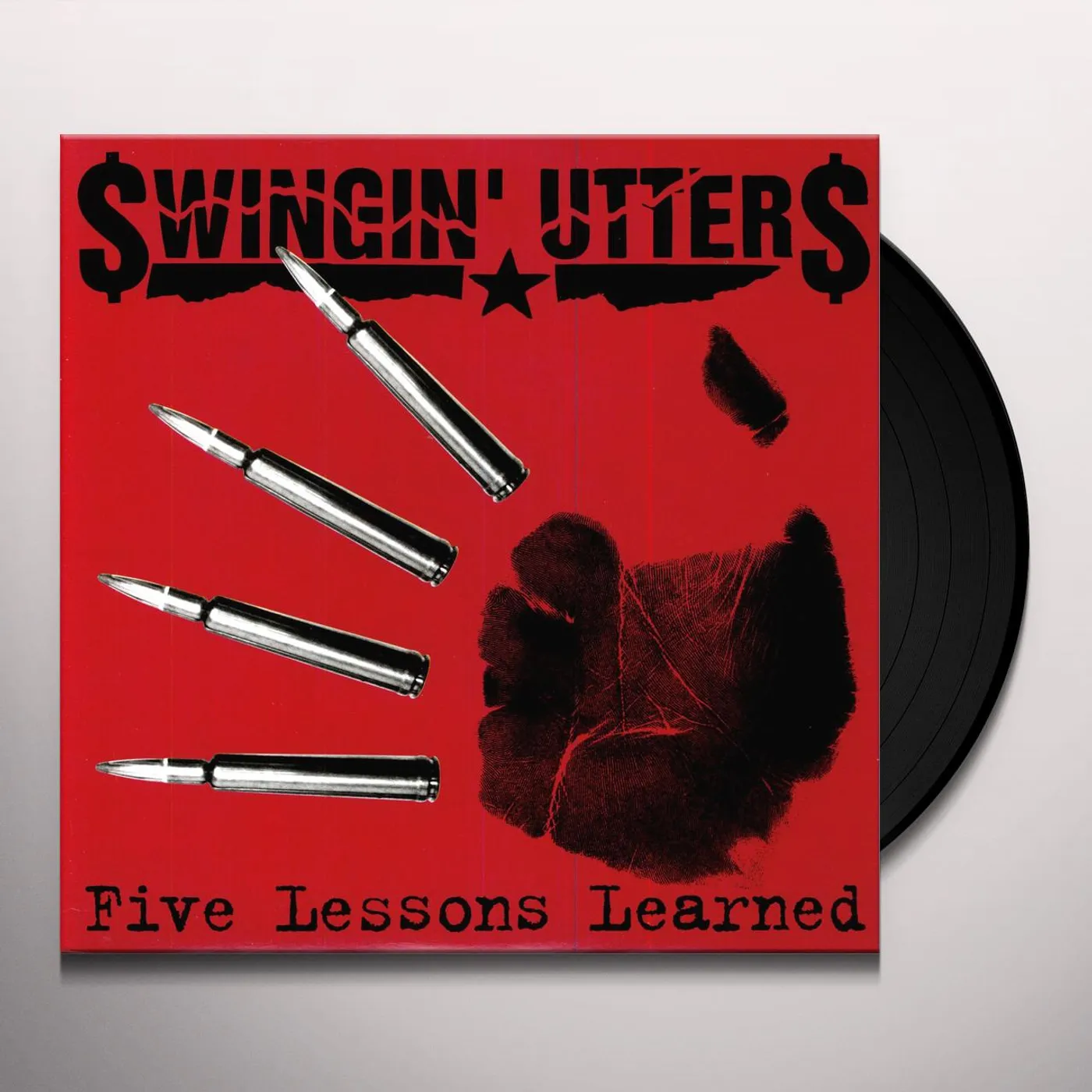 Swingin' Utters Five Lessons Learned Vinyl Record