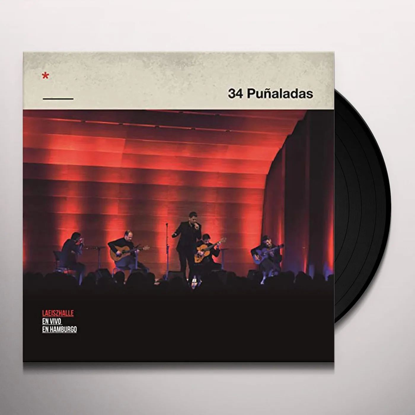 34 Puñaladas En Vivo en Hamburgo Vinyl Record
