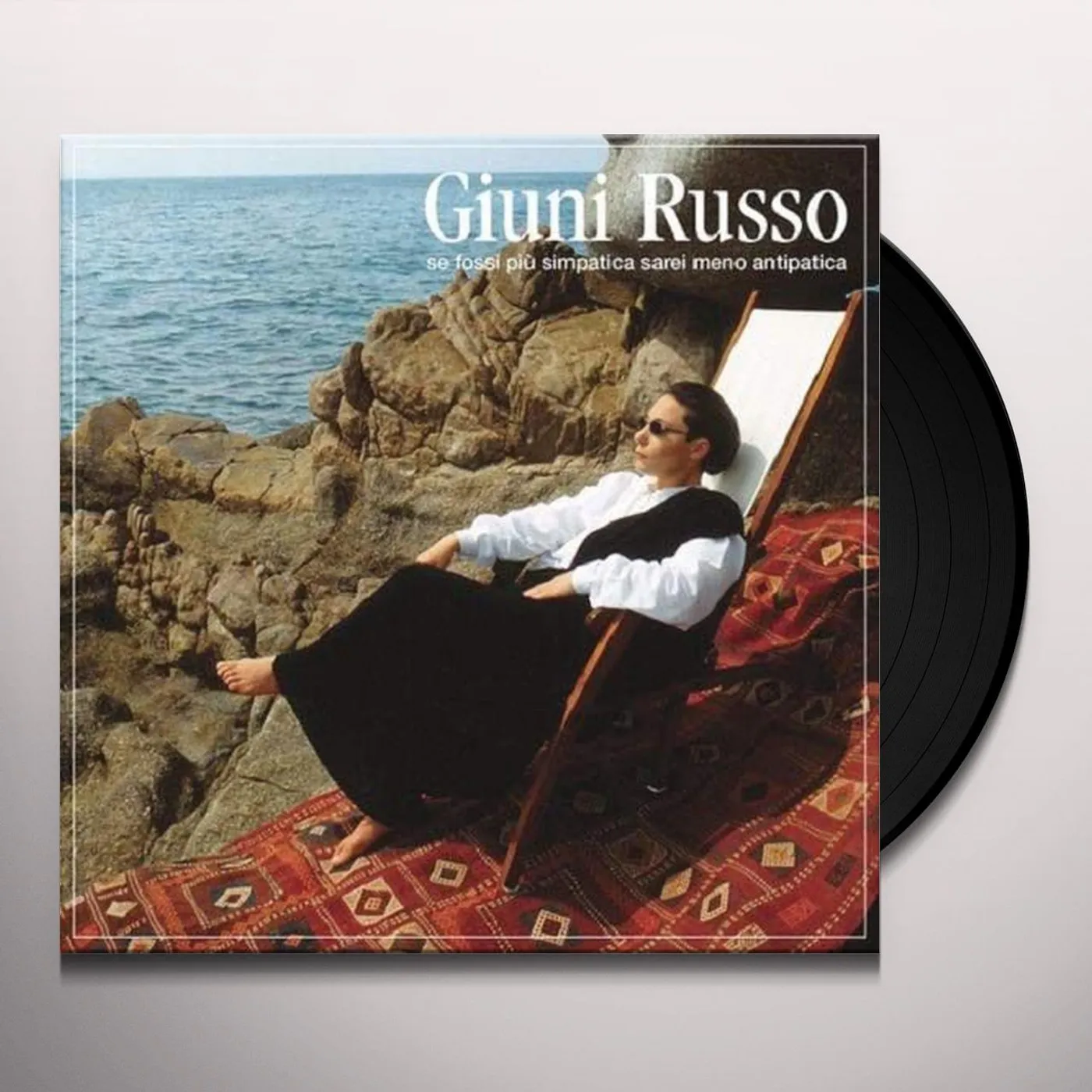 Giuni Russo SE FOSSI PIU SIMPATICA SAREI MENO ANTIPATICA Vinyl Record