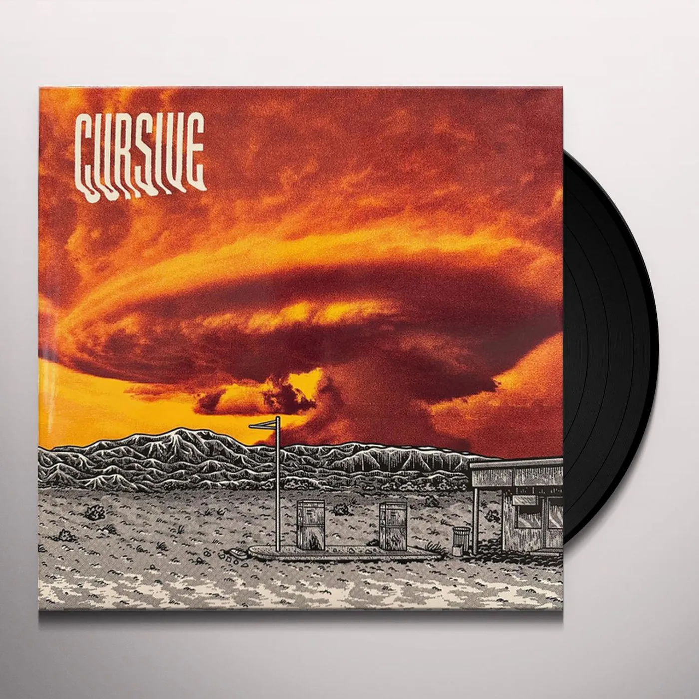 Cursive DEVOURER (2LP/RED & BLACK VINYL) Vinyl Record