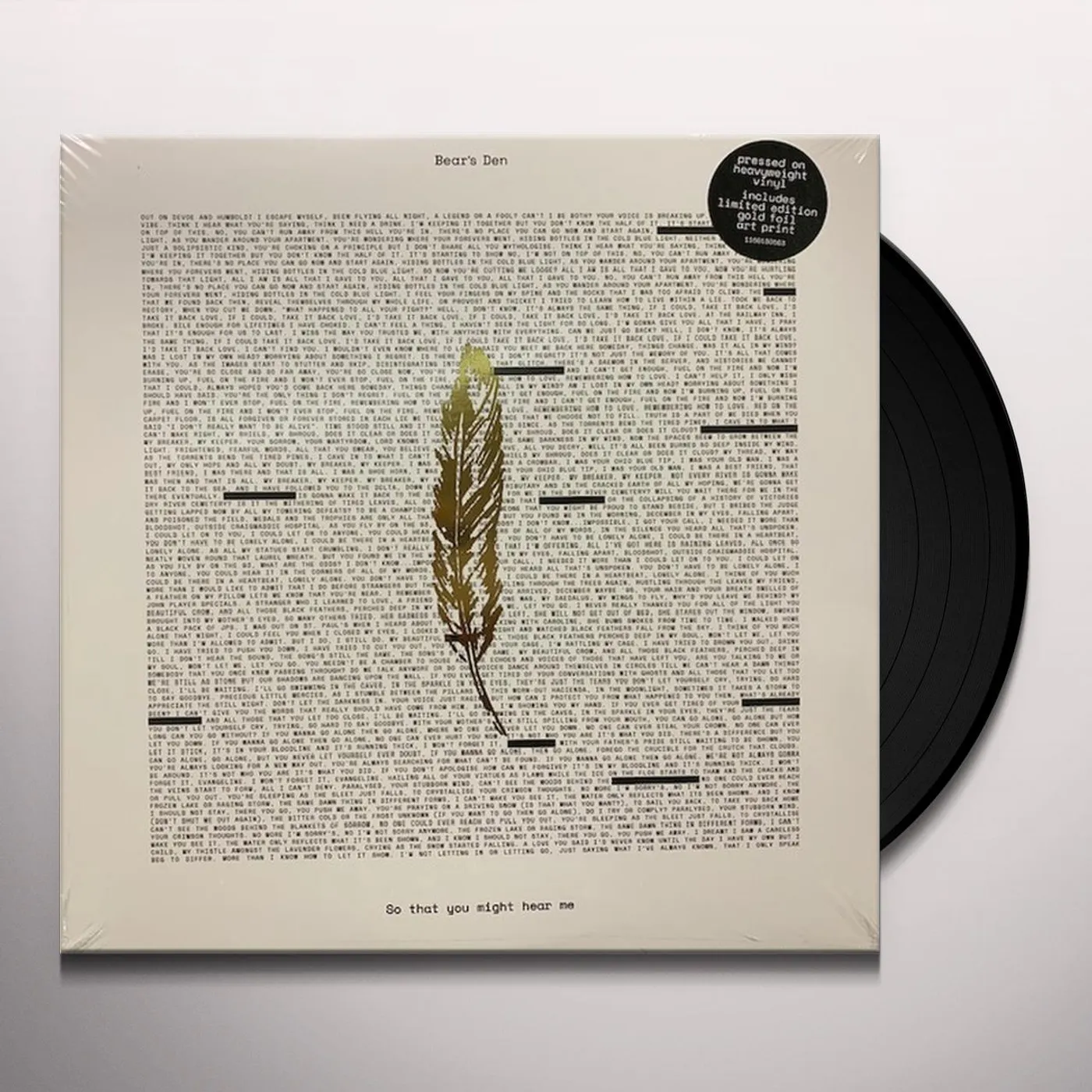 Bear's Den So that you might hear me Vinyl Record