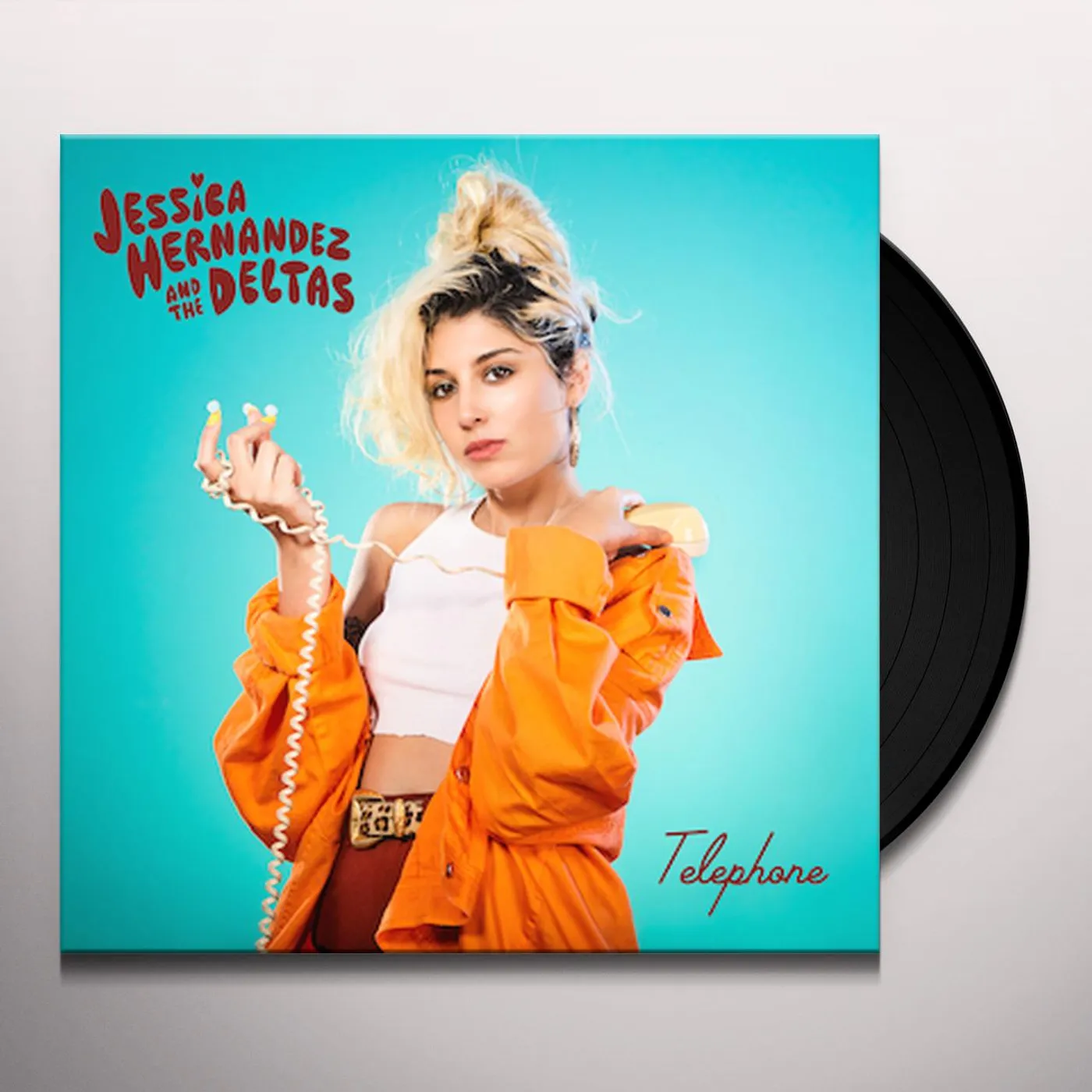 Jessica Hernandez and the Deltas Telephone Vinyl Record