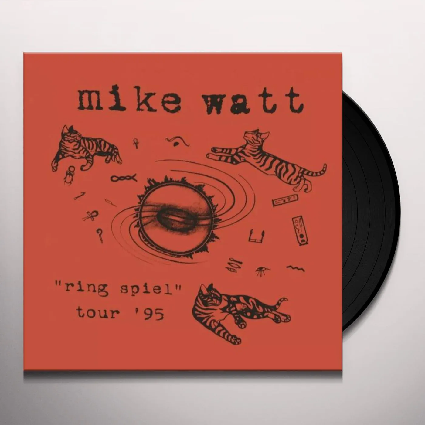 Mike Watt RING SPIEL TOUR 95 Vinyl Record