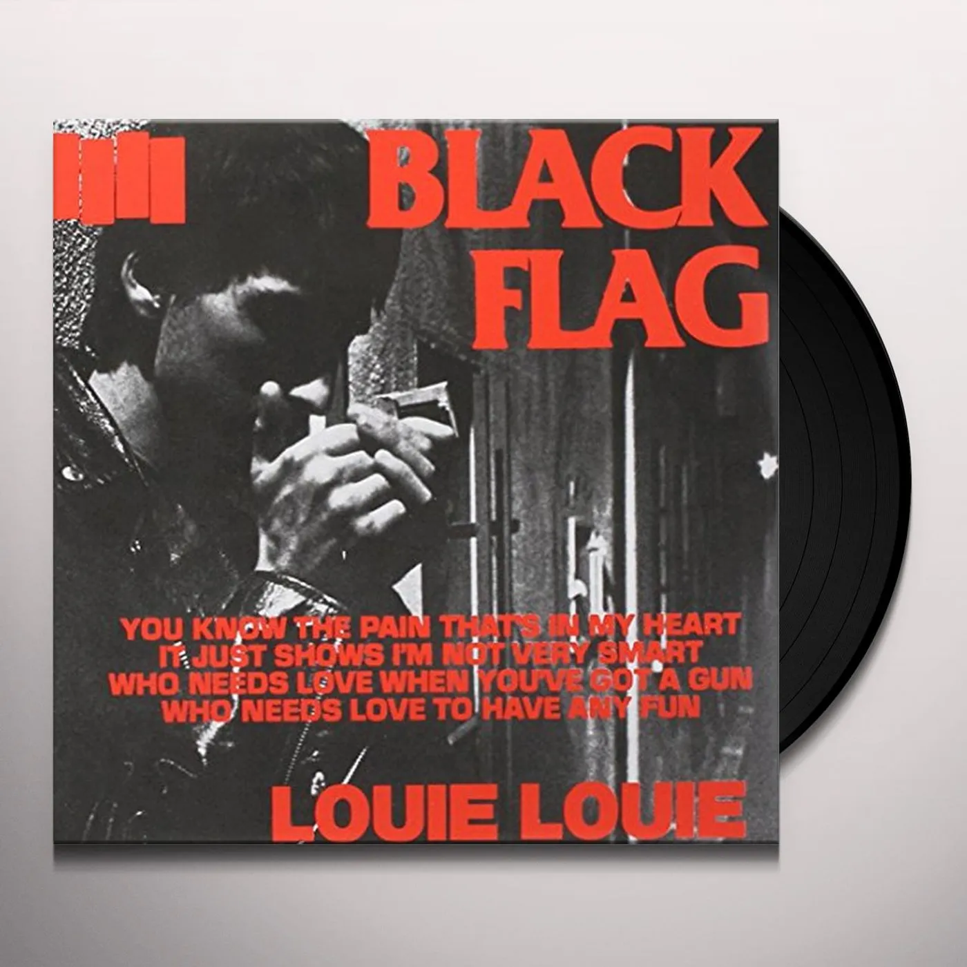 Black Flag Louie Louie Vinyl Record