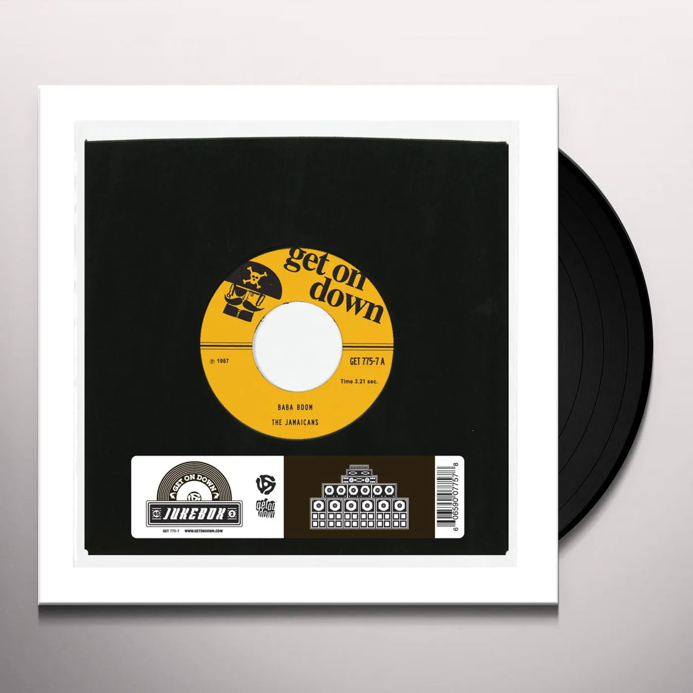 The Jamaicans BA BA BOOM / TWILIGHT ZONE Vinyl Record