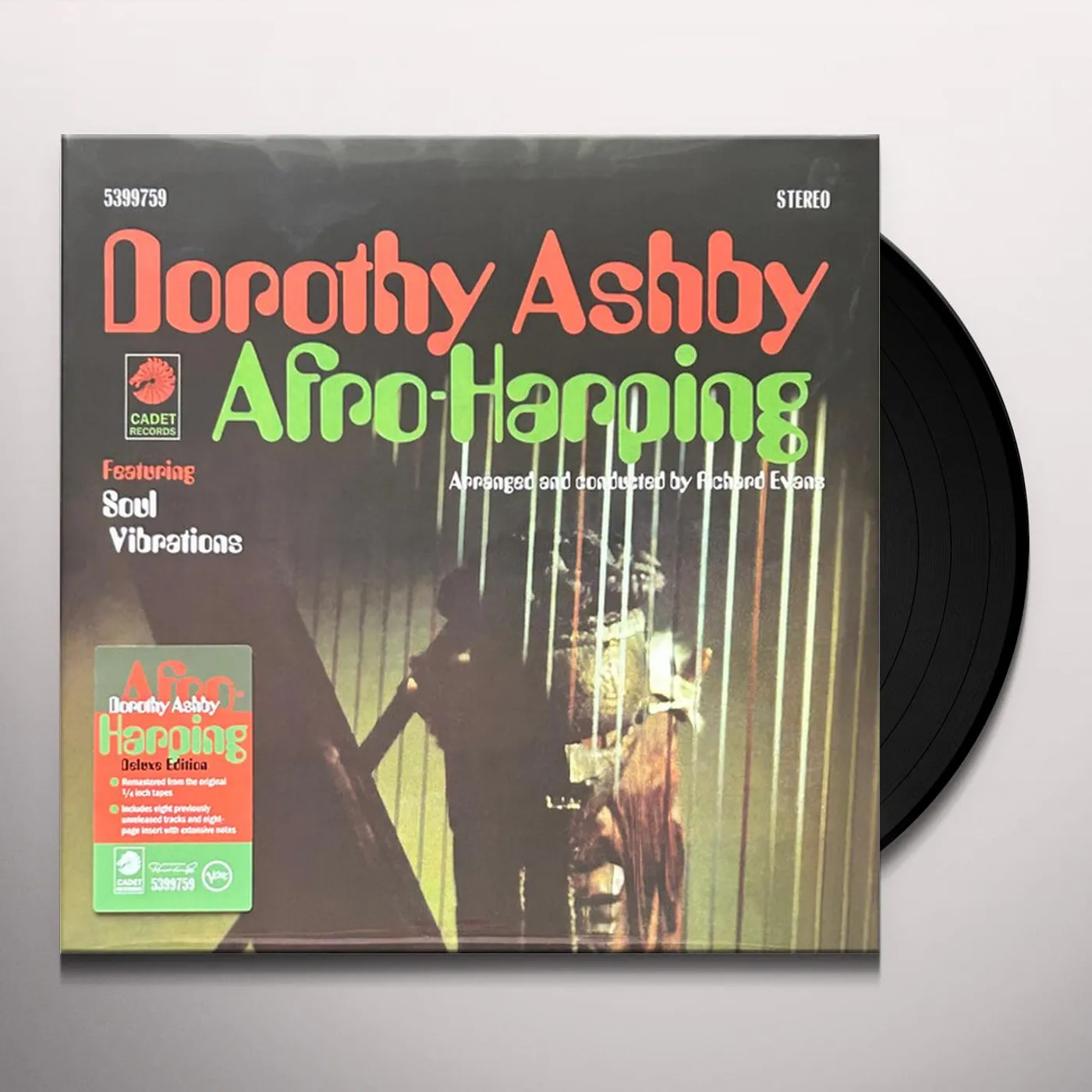 Dorothy Ashby AFRO-HARPING (DELUXE EDITION) (2LP) Vinyl Record