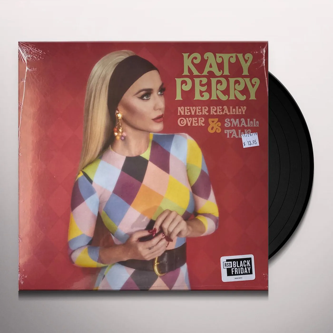 Katy Perry NEVER REALLY OVER / SMALL TALK Vinyl Record