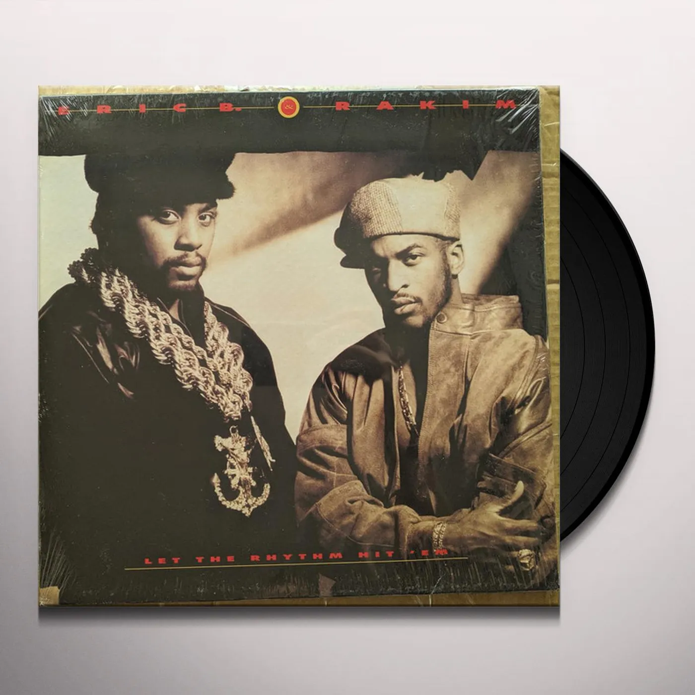 Eric B. & Rakim Let The Rhythm Hit 'Em Vinyl Record