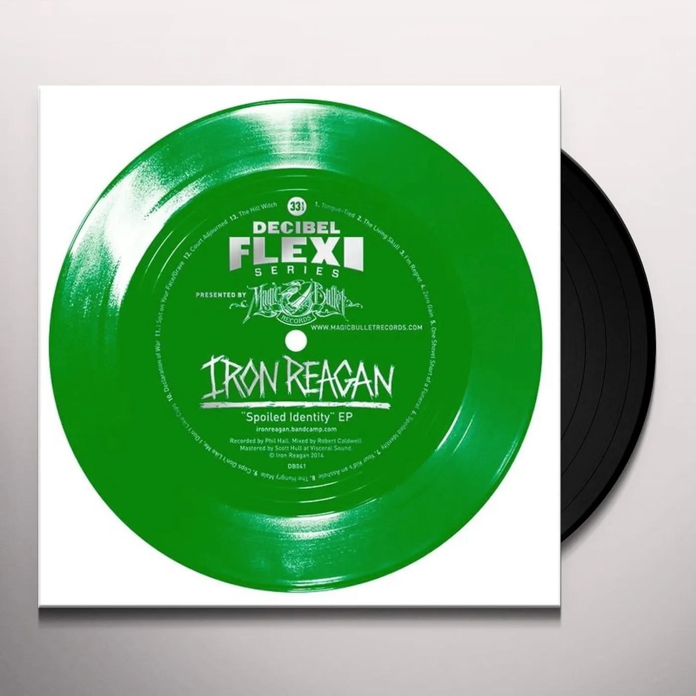 Iron Reagan SPOILED IDENTITY Vinyl Record