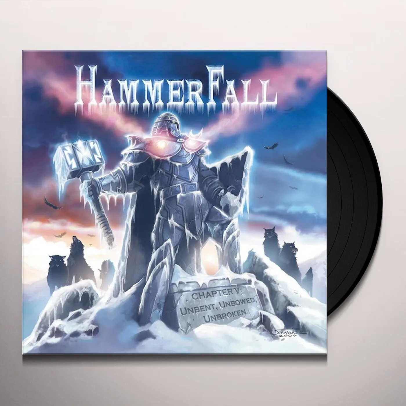 HammerFall CHAPTER V: UNBENT UNBOWED UNBROKEN Vinyl Record