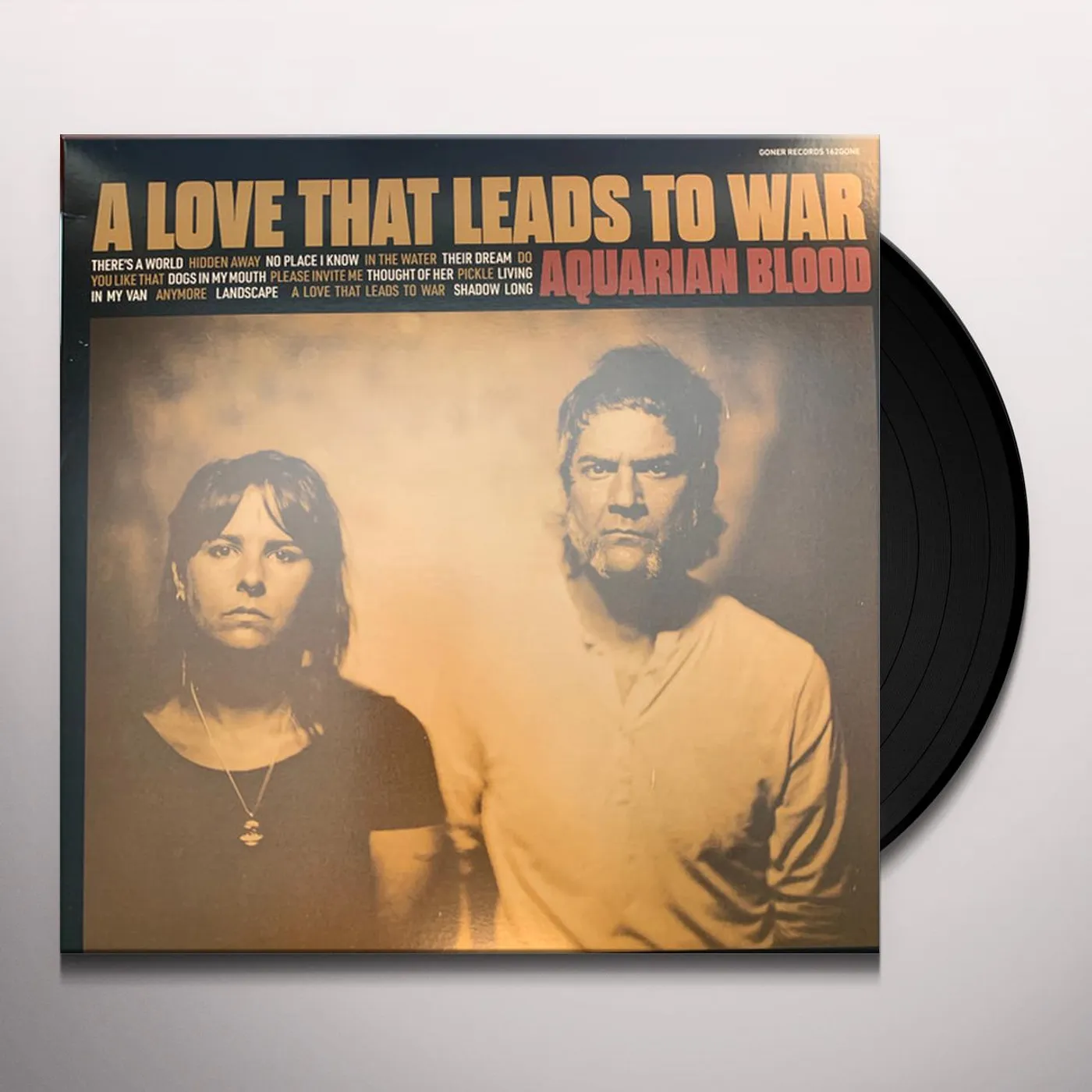 Aquarian Blood LOVE THAT LEADS TO WAR Vinyl Record